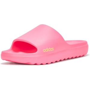 imageadidas Unisex Adult Adilette Lumia SandalsLucid PinkLucid PinkPulse Lime