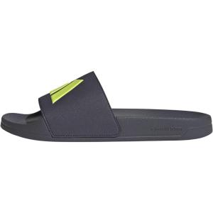 imageadidas Unisex Adult Adilette Shower Slip On SlidesAurora OnixPulse LimePulse Lime