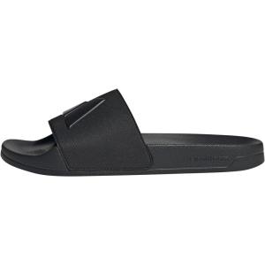 imageadidas Unisex Adult Adilette Shower Slip On SlidesBlackBlackBlack