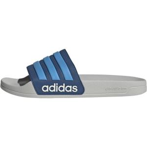 imageadidas Unisex Adult Adilette Shower Slip On SlidesDusky PetrolLucid AquamarineGrey