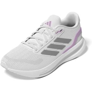 imageadidas Womens Run Falcon 5 Running ShoesWhiteGrey StrataWhite