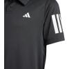 imageAdidas Boys Club Tennis 3Stripes Polo ShirtBlack
