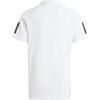 imageAdidas Boys Club Tennis 3Stripes Polo ShirtWhite