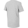 imageAdidas Boys Short Sleeve Linear Logo TShirtLight Heather Grey Core