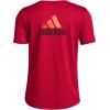 imageAdidas Unisex Kids New York Red Bulls MLS Short Sleeve TShirtTeam Power Red New York Red Bulls
