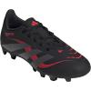 imageAdidas UnisexChild Club Predator Firm GroundMulti GroundBlackGreyLucid Red