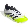 imageAdidas UnisexChild Club Predator Firm GroundMulti GroundWhiteBlackLucid Lemon
