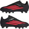 imageAdidas UnisexChild F50 Club Hook amp Loop Firm GroundMulti GroundBlackLucid RedBlack
