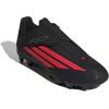 imageAdidas UnisexChild F50 Club Hook amp Loop Firm GroundMulti GroundBlackLucid RedBlack