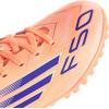 imageAdidas UnisexChild F50 Club TurfBeam OrangeLucid BlueWhite