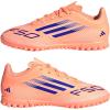 imageAdidas UnisexChild F50 Club TurfBeam OrangeLucid BlueWhite