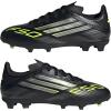 imageAdidas UnisexChild F50 League Firm GroundMulti Ground Soccer Cleats Little KidBig KidBlackIron MetallicLucid Lemon