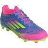 imageAdidas UnisexChild F50 League Firm GroundMulti Ground Soccer Cleats Little KidBig KidBlue FusionLucid LemonLucid Pink