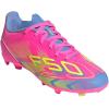 imageAdidas UnisexChild F50 League Firm GroundMulti Ground Soccer Cleats Little KidBig KidLucid PinkLucid LemonBlue Fusion