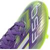 imageAdidas UnisexChild F50 League Firm GroundMulti Ground Soccer Cleats Little KidBig KidPurple RushWhiteLucid Lemon