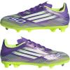imageAdidas UnisexChild F50 League Firm GroundMulti Ground Soccer Cleats Little KidBig KidPurple RushWhiteLucid Lemon
