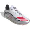 imageAdidas UnisexChild F50 League Firm GroundMulti Ground Soccer Cleats Little KidBig KidWhiteLucid RedSilver Metallic
