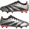 imageAdidas UnisexChild League Predator Firm GroundPlatin MetallicAurora BlackTurbo