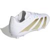 imageAdidas UnisexChild League Predator Firm GroundWhiteGold MetallicSandy Beige Metallic