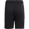 imageAdidas UnisexChild Tiro 24 ShortsShortsBlackWhite