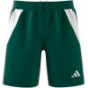 imageAdidas UnisexChild Tiro 24 ShortsShortsTeam Dark GreenWhite