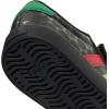 imageAdidas UnisexChild Vl Court 30 Elastic Lace amp StrapBlackGreenPure Ruby