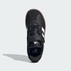 imageAdidas UnisexChild Vl Court 30 Elastic Lace amp StrapBlackWhiteBlack