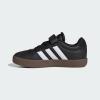 imageAdidas UnisexChild Vl Court 30 Elastic Lace amp StrapBlackWhiteBlack