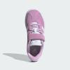 imageAdidas UnisexChild Vl Court 30 Elastic Lace amp StrapBliss LilacWhiteGrey