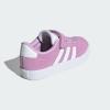 imageAdidas UnisexChild Vl Court 30 Elastic Lace amp StrapBliss LilacWhiteGrey