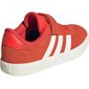 imageAdidas UnisexChild Vl Court 30 Elastic Lace amp StrapBright RedWhiteOff White