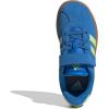 imageAdidas UnisexChild Vl Court 30 Elastic Lace amp StrapBright RoyalPulse LimeGum