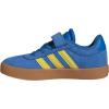 imageAdidas UnisexChild Vl Court 30 Elastic Lace amp StrapBright RoyalPure SulfurGum