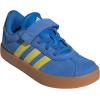 imageAdidas UnisexChild Vl Court 30 Elastic Lace amp StrapBright RoyalPure SulfurGum