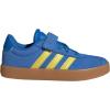 imageAdidas UnisexChild Vl Court 30 Elastic Lace amp StrapBright RoyalPure SulfurGum