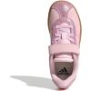 imageAdidas UnisexChild Vl Court 30 Elastic Lace amp StrapClear PinkClear PinkGum