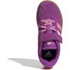 imageAdidas UnisexChild Vl Court 30 Elastic Lace amp StrapFlash PinkBliss PinkClear Pink