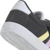 imageAdidas UnisexChild Vl Court 30 Elastic Lace amp StrapGreyHalo MintBliss Lilac