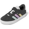imageAdidas UnisexChild Vl Court 30 Elastic Lace amp StrapGreyHalo MintBliss Lilac