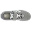 imageAdidas UnisexChild Vl Court 30 Elastic Lace amp StrapGreyWhiteGrey