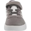 imageAdidas UnisexChild Vl Court 30 Elastic Lace amp StrapGreyWhiteGrey