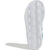 imageAdidas UnisexChild Vl Court 30 Elastic Lace amp StrapPowder TealWhitePreloved Teal
