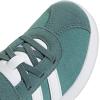 imageAdidas UnisexChild Vl Court 30 Elastic Lace amp StrapPowder TealWhitePreloved Teal