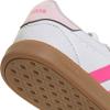 imageAdidas Womens Breaknet Sleek SneakersWhiteClear PinkBliss Pink