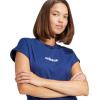 imageAdidas Womens Essentials Linear Cotton TShirtDark BlueWhite