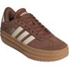 imageAdidas Womens Vl Court30Preloved BrownChalk WhiteWonder Beige