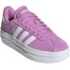 imageAdidas Womens Vl Court30Preloved PurpleWhiteWhite
