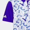 imageadidas Boys Camouflage Printed Golf Polo ShirtLucid Blue