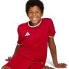 imageadidas Boys Entrada 26 JerseyTeam Power RedWhite