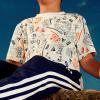 imageadidas Boys Star Wars Young Jedi TShirtOff WhiteMulticolor